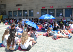Colas para ver a One Direction en el Vicente Calderón