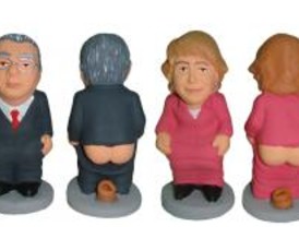 Aguirre, Gallardón y Cristiano Ronaldo, nuevos 'caganers' de este año