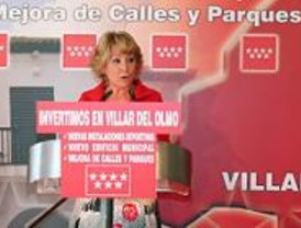Esperanza Aguirre apoya la postura de Acebes sobre las aspiraciones de Gallardón