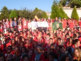 200 jóvenes de Pozuelo, en el Camino de Santiago