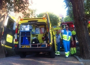 SUMMA desplazado al lugar del incendio