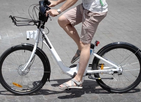 Sistema de alquiler de bicicletas eléctricas Bicimad.