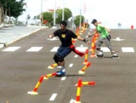 'Patinada' popular sobre Valdebebas