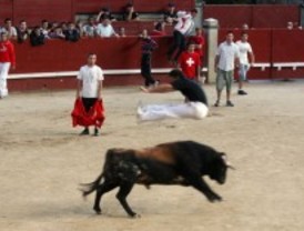 Un herido en el segundo encierro de Leganés