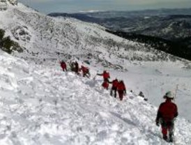 Riesgo de aludes en Guadarrama y Somosierra