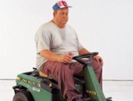 Escultura 'hiperrealista' de Duane Hanson en la Fundación Canal