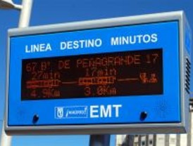 La EMT informará por fin del tiempo de espera