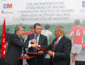 Torneo de fútbol para menores infractores en la ciudad deportiva del Atleti