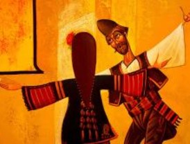 La estación de metro de Retiro acoge una exposición sobre el alfabeto cirílico