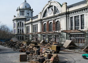 Dos empresas optan a alquilar el edificio histórico de la estación de Príncipe Pío