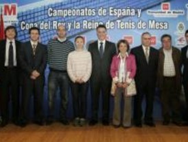 Collado Mediano acoge el Campeonato Nacional de tenis de mesa