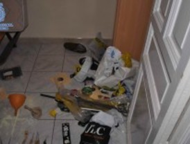 Detenido un hombre con sustancias explosivas