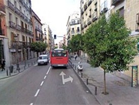 Un autobús urbano atropella a cinco personas en La Latina