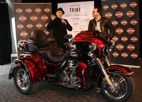 Harley presenta la nueva Tri Glide Ultra Classic en el Teatro Goya