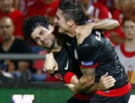 El Atlético arrasa en la Europa League