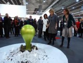 Aguirre inaugura la XVI edición de la Feria Internacional de Arte Contemporáneo, Estampa’08
