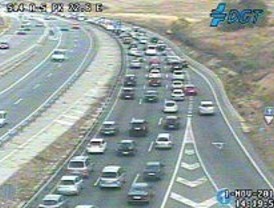 La 'operación retorno' deja retenciones en la A-1 y la A-6