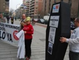 Más de 300 personas encerradas contra el área única de salud en la Comunidad