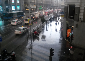 Tormenta estival en Madrid