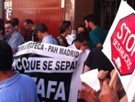 Aplazado un mes el desahucio de una familia