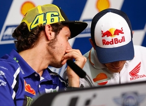 Rossi y Márquez opinan sobre los títulos de Moto2 y Moto3