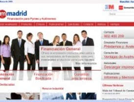 La nueva 'web' de Avalmadrid es más útil para las pymes madrileñas