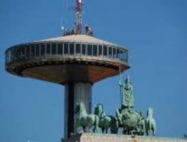 Encuentran restos humanos en una obra junto al Faro de Moncloa