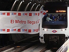El Metro llega a La Fortuna y saca al barrio de su aislamiento histórico de Madrid