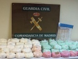 La Guardia Civil detiene a seis integrantes de una red internacional de droga sintética