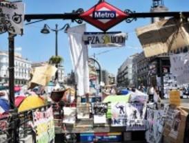 El TSJM rechaza el recurso contra la prohibición de acampar en Sol por estar fuera de plazo