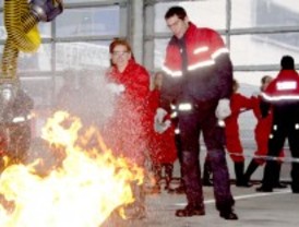 Puertas abiertas en el parque de bomberos de Alcorcón
