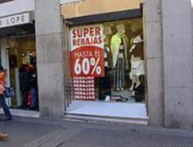 Los madrileños gastarán un 10% menos en rebajas