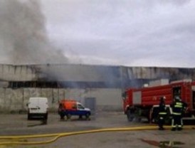 Incendio en un hangar del aeródromo de Cuatro Vientos