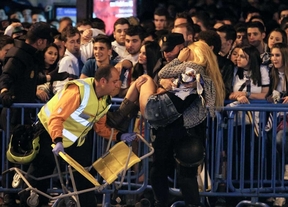 Más de 200 personas atendidas y cuatro detenidos durante la celebración en Cibeles