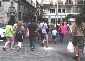 La población de Madrid sigue cayendo