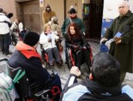 Una ruta en silla de ruedas por el Día de la Discapacidad