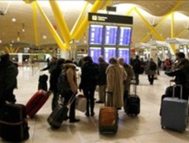 Normalidad en Barajas pese a la huelga