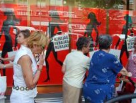 Las rebajas comienzan este miércoles con el gasto medio más bajo de la década