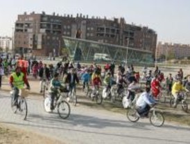 Rutas en bici para los escolares de Leganés