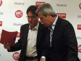 UGT y CC OO llevarán al Congreso un millón de firmas contra la reforma laboral
