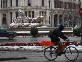Madrid activa la alerta por la posibilidad de fuertes nevadas este lunes