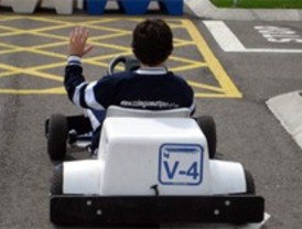 Alumnos de Las Rozas aprenden seguridad vial