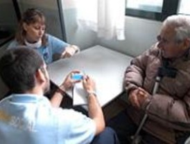 La nueva sede del SAMUR Social dispone de una sala para afrontar situaciones de crisis
