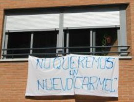 Denuncian la transformación de una plaza en parking