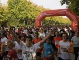 Madrid vivió un domingo 'a la carrera'