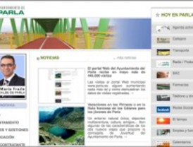La página web del Ayuntamiento de Parla recibe en mayo más de 445.000 visitas