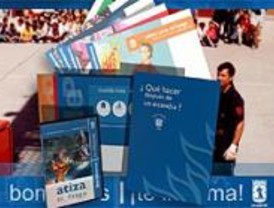 Carteles y folletos para luchar contra el fuego