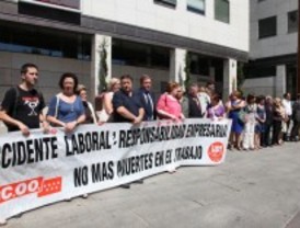 Getafe se concentra contra los accidentes laborales