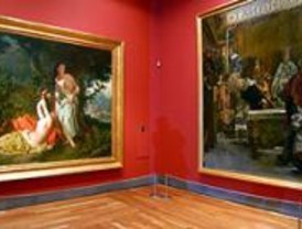 Los visitantes hacen cola en el Prado para disfrutar de la ampliación