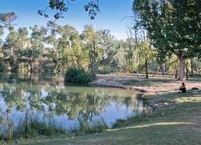 Los Villares: un baño en el Tajo